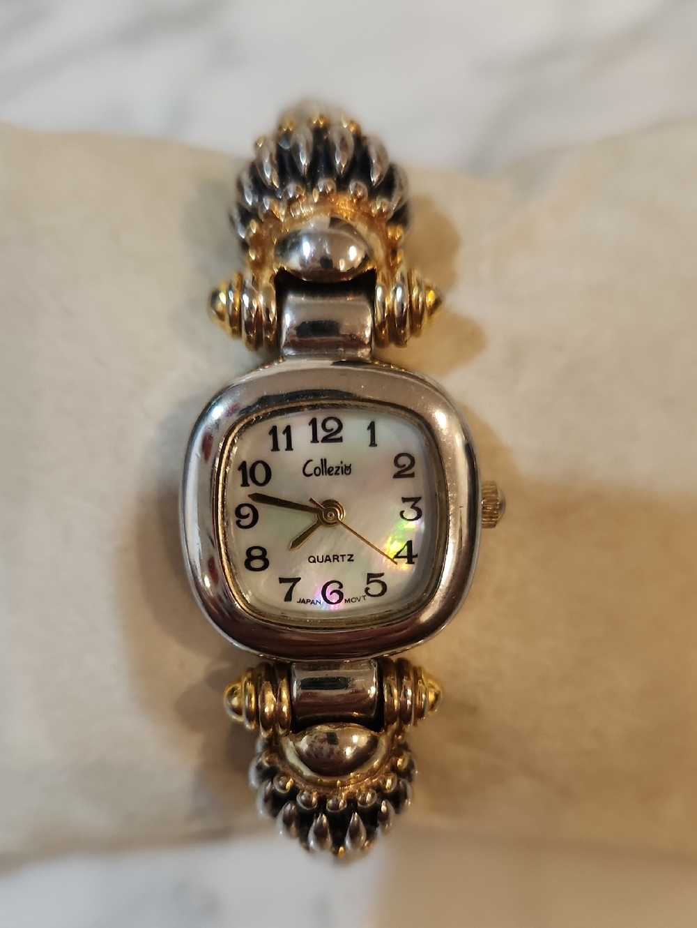 Collezio Two-Tone Women's Bracelet Watch in Silver and Gold